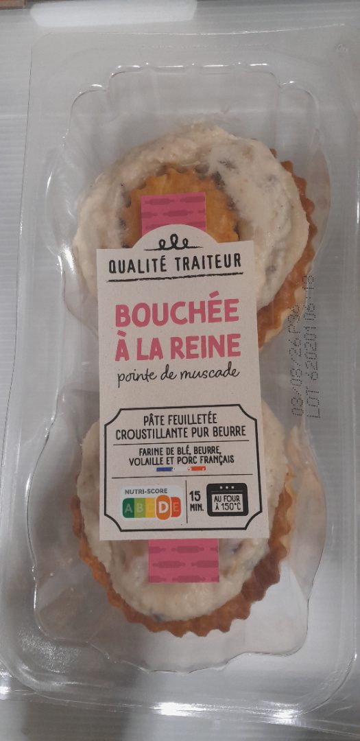 Bouchee a la reine fex2 Qualite Traiteur : photo du produit rappelé le 28/07/2026