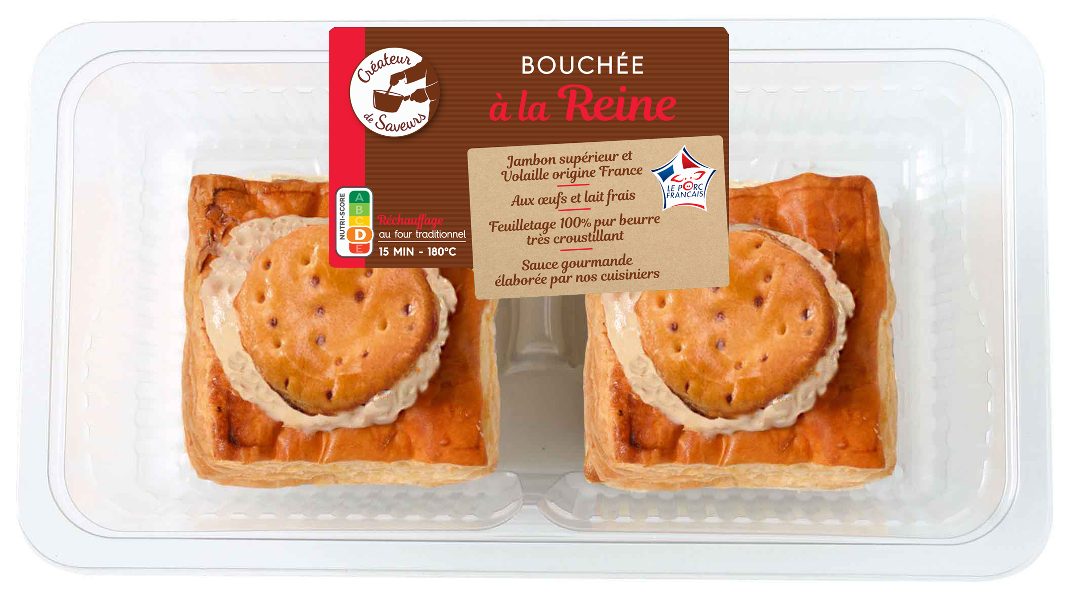 Bouchée a la reine Marque Neutre : photo du produit rappelé le 01/04/2021