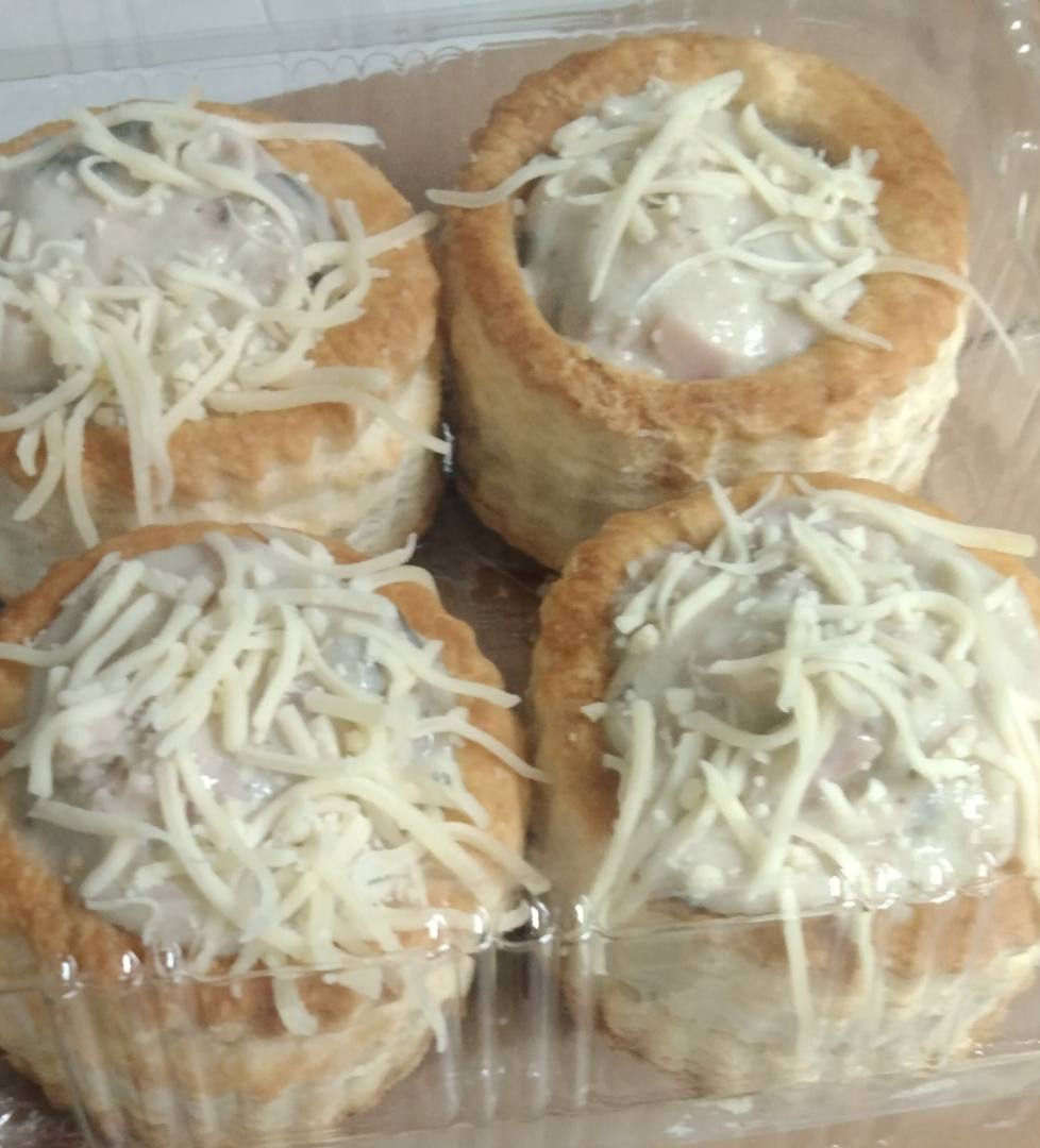 Bouchée jambon champignon : photo du produit rappelé le 10/10/2024