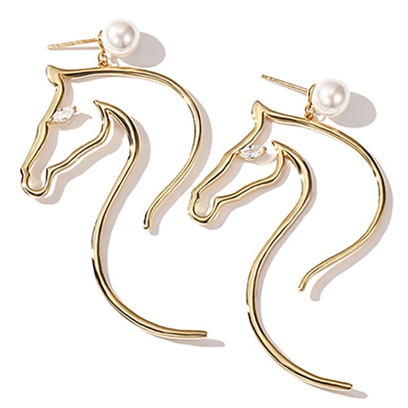 Boucle d'oreille perle cheval : photo du produit rappelé le 30/03/2022