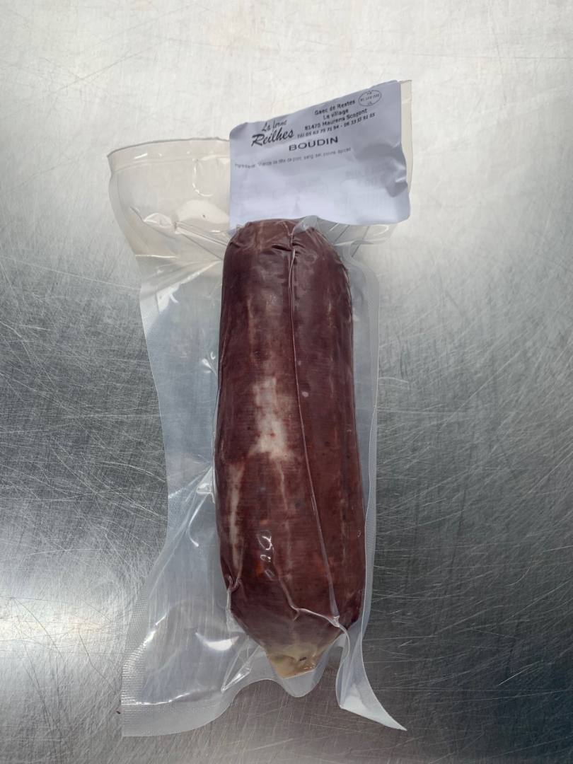 Boudin La Ferme Reilhes : photo du produit rappelé le 22/04/2022