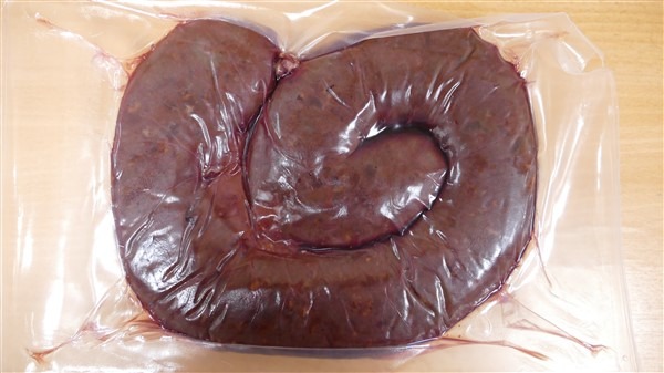 Boudin noir traditionnel brasse Andre Loussouarn : photo du produit rappelé le 06/05/2022