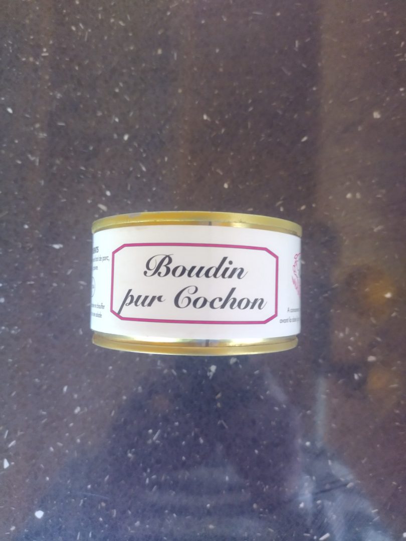 Boudin pur cochon 180 g Le Cochon du Madres : photo du produit rappelé le 22/10/2026