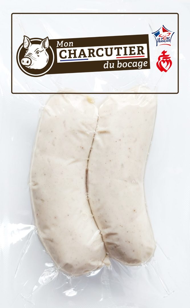 Boudins blancs nature Mon Charcutier du Bocage : photo du produit rappelé le 01/10/2025