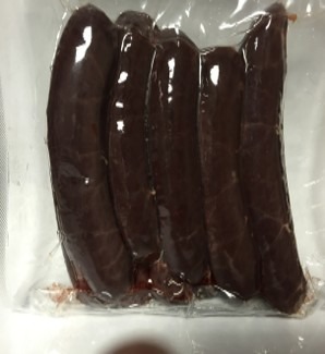 Boudins noirs à la chataigne Andrieux : photo du produit rappelé le 22/10/2025