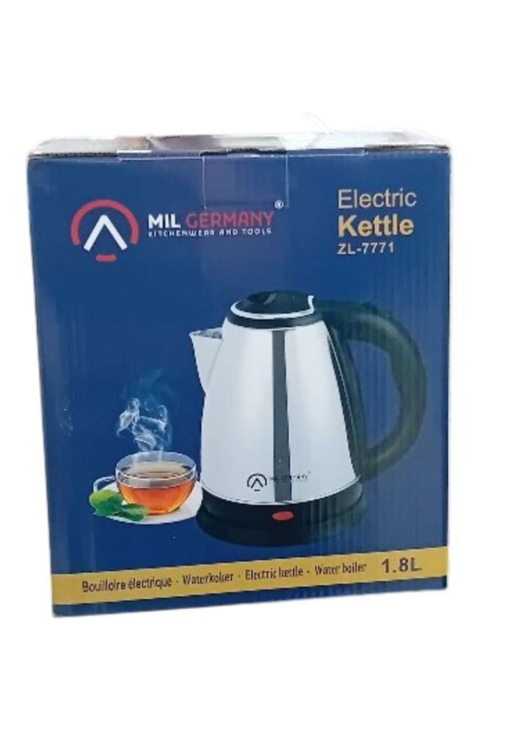 Bouilloire électrique / electric kettle 1.8l Mil Germany : photo du produit rappelé le 03/04/2026