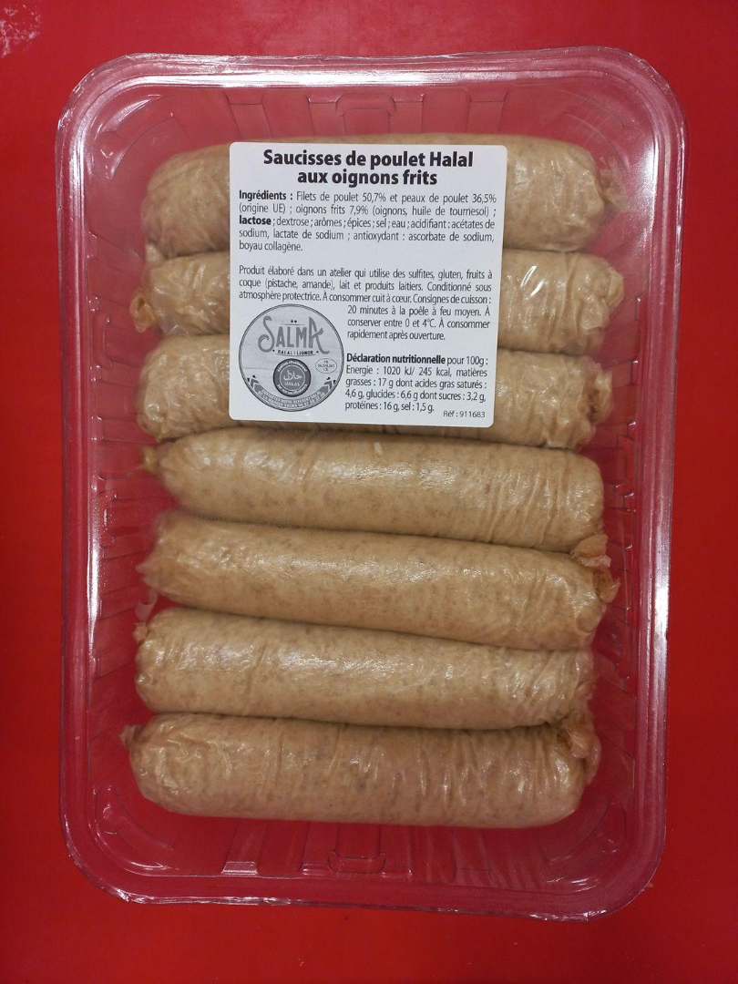 Bq 14 sau oign 140g hal sfc s/at Séléction France Coq : photo du produit rappelé le 23/04/2026