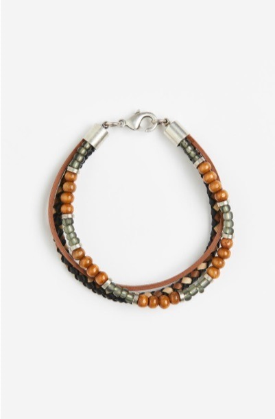 Bracelet à perles et fermoir à pince H&M : photo du produit rappelé le 17/08/2023