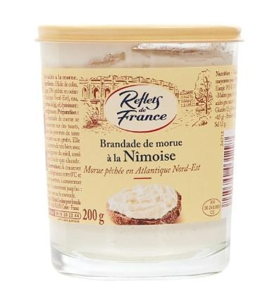 Brandade de morue a la nimoise Reflets de France : photo du produit rappelé le 06/07/2023