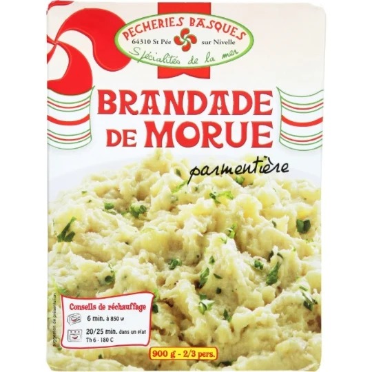 Brandade Les Plaisirs du Midi : photo du produit rappelé le 19/08/2026