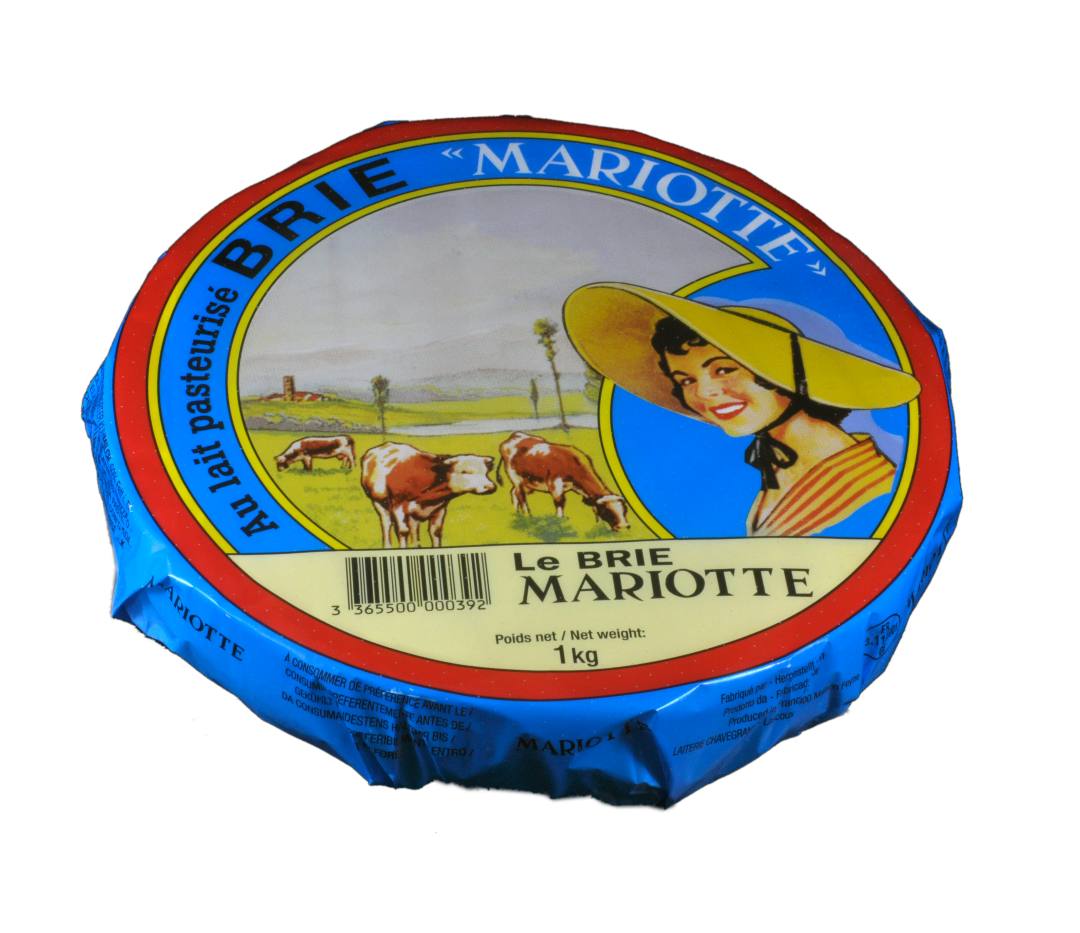 Brie 1kg Mariotte : photo du produit rappelé le 12/08/2025