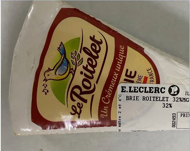 Brie le roitelet : photo du produit rappelé le 04/06/2024