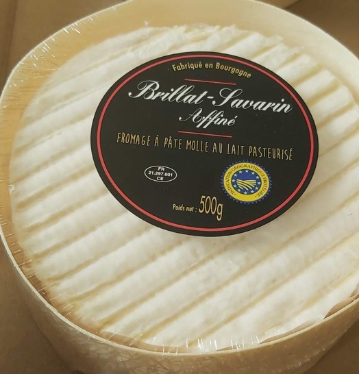 Brillat-savarin affine IGP 500g Delin : photo du produit rappelé le 10/04/2026