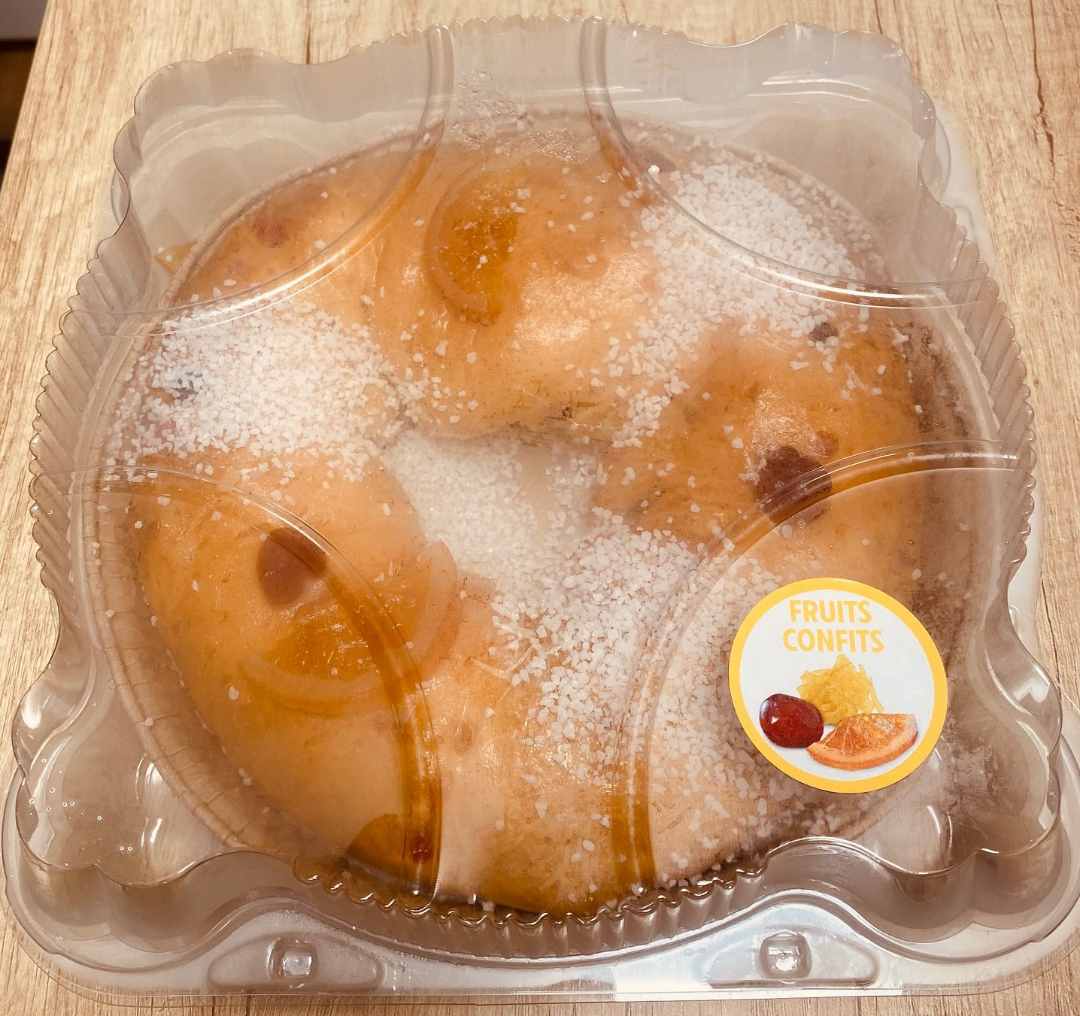 Brioche de paques aux fruits confits : photo du produit rappelé le 23/04/2025