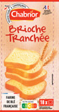 Brioche tranchée chabrior 500g / 700g / 1500g : photo du produit rappelé le 17/07/2023