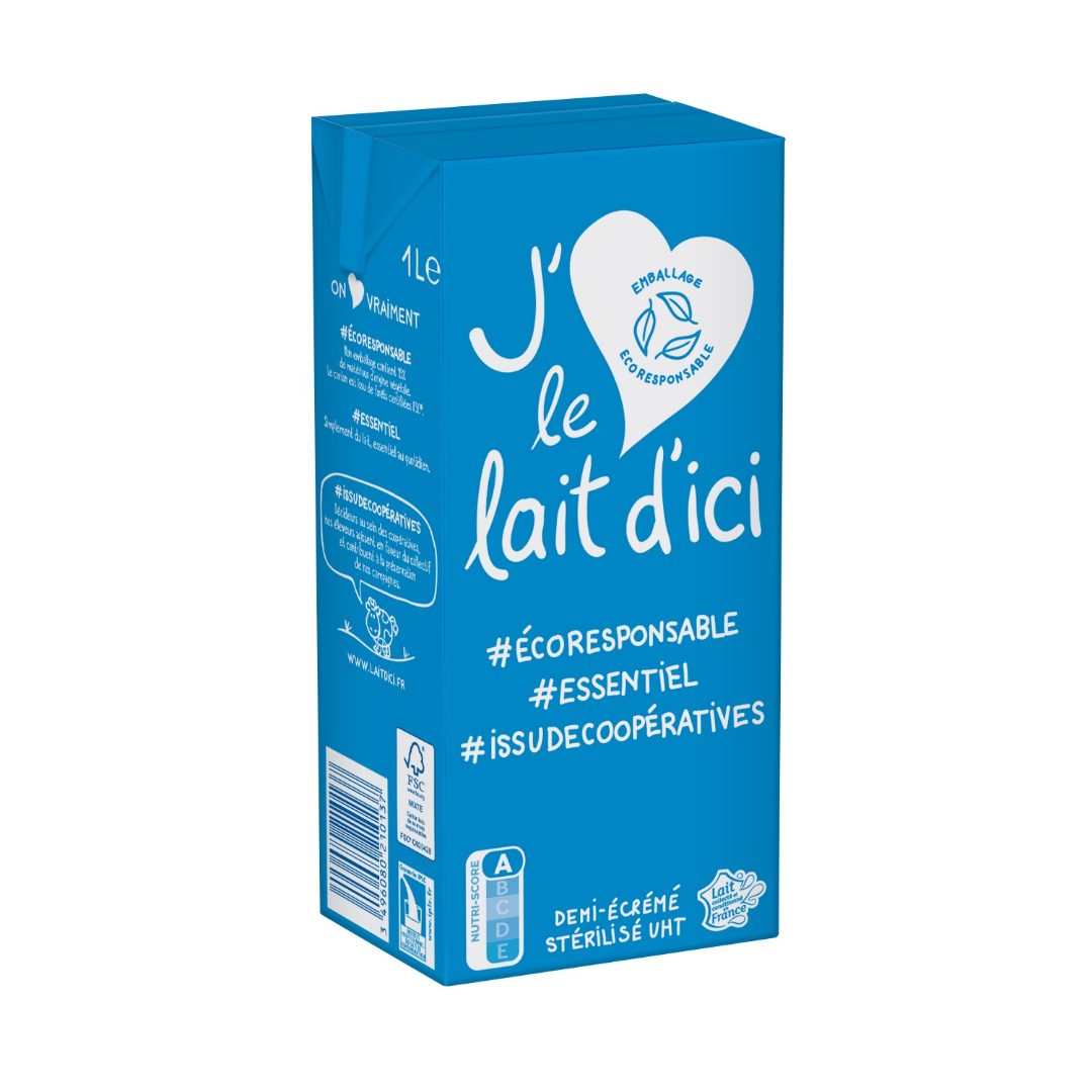 Brique de lait demi-écrémé uht j'aime le lait d'ici : photo du produit rappelé le 06/05/2021