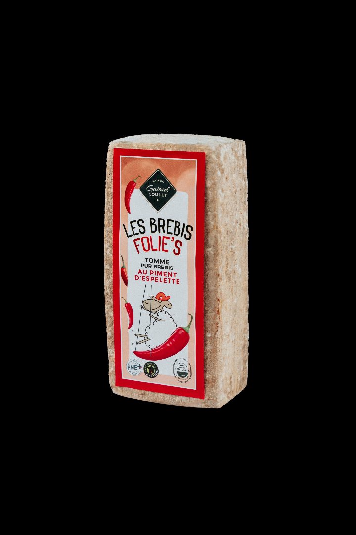Brique pur brebis au piment d'espelette : photo du produit rappelé le 01/07/2024