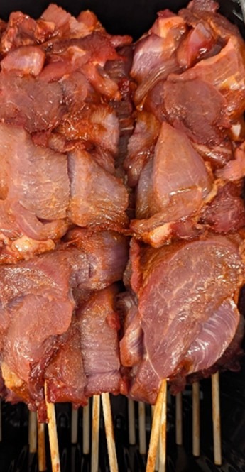 Brochette de dinde orientale halal Medina : photo du produit rappelé le 29/04/2025