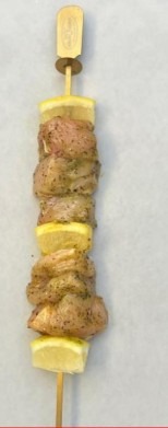 Brochette de poulet marinade thym citron : photo du produit rappelé le 30/03/2026