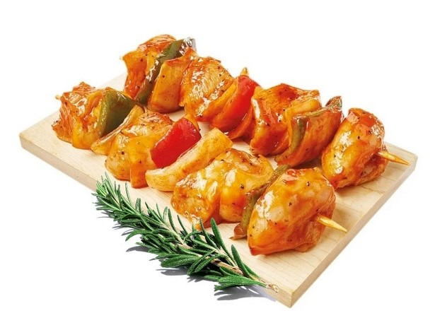 Brochette de poulet marine au curry : photo du produit rappelé le 30/07/2026