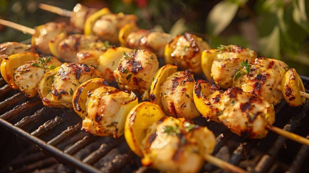 Brochette de poulet mariné thym et citron : photo du produit rappelé le 20/05/2026