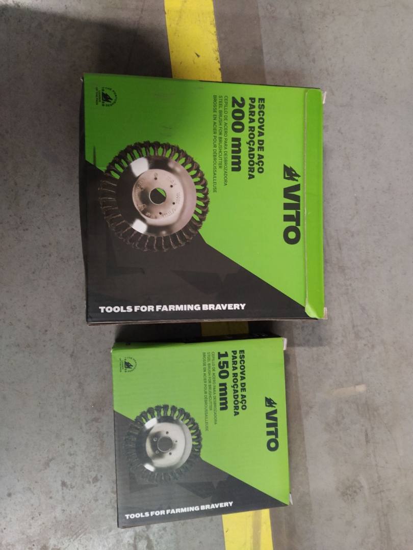 Brosse acier pour débroussailleuse Vito : photo du produit rappelé le 22/02/2024