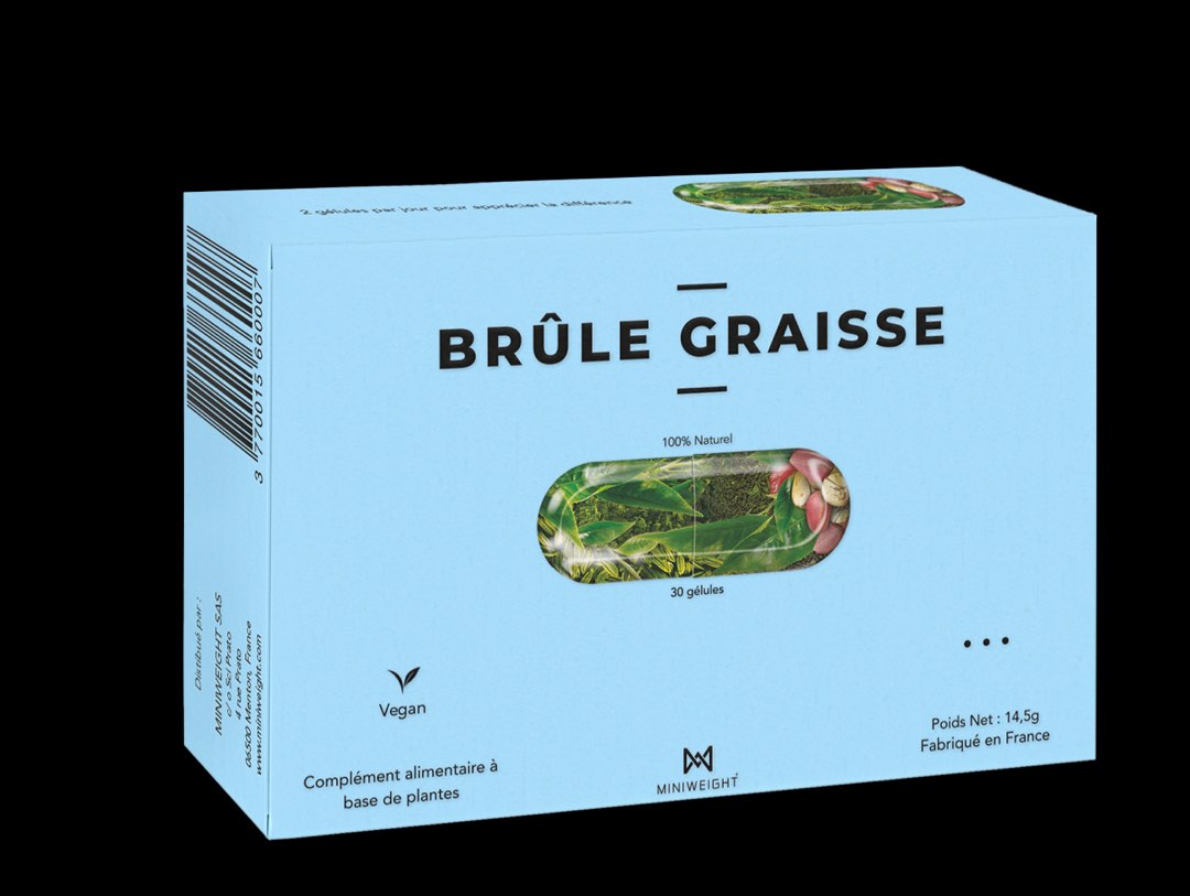 -Brûle graisse Miniweight : photo du produit rappelé le 20/05/2021