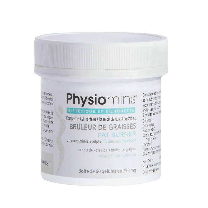 Bruleur de graisses Physiomins : photo du produit rappelé le 07/04/2023