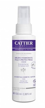 Brume hydratante multi-protectrice envolée de roses Pierre Cattier : photo du produit rappelé le 29/10/2021