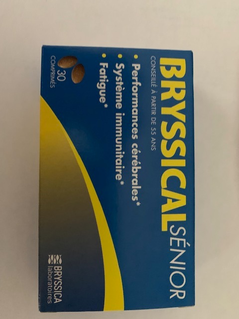 Bryssical sénior Laboratoires Bryssica : photo du produit rappelé le 30/06/2021