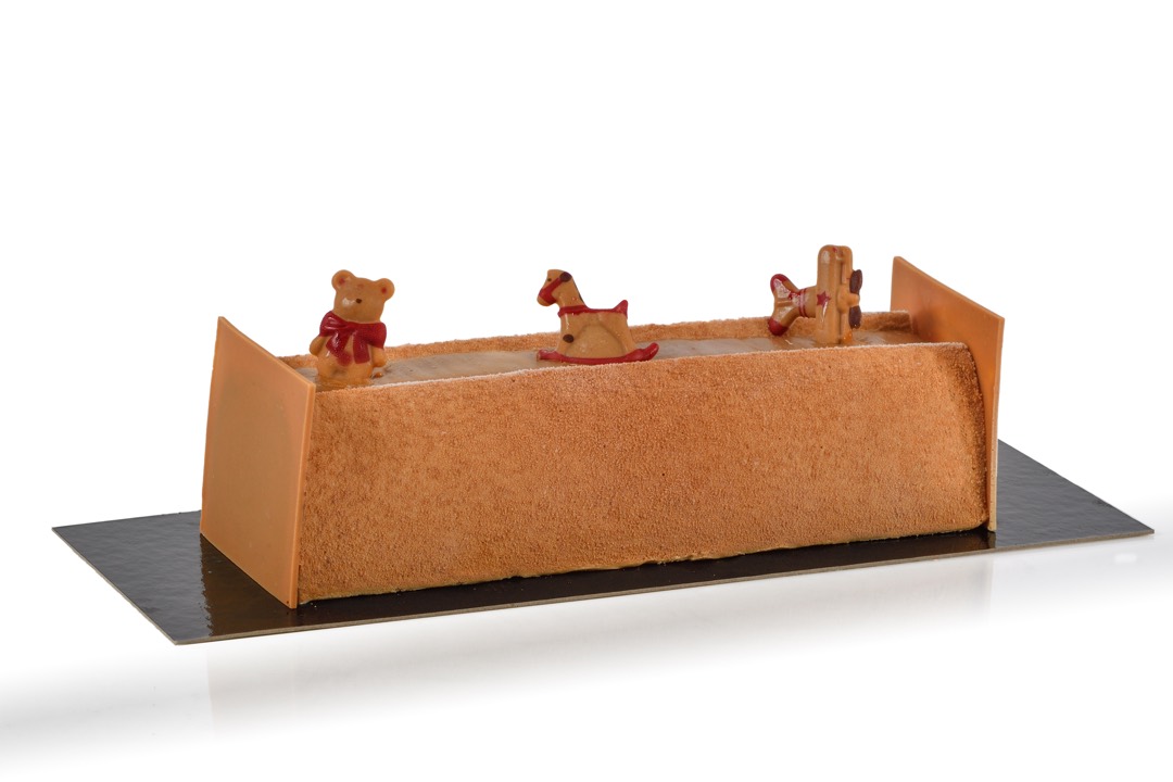 Buche coeur caramel Jampi : photo du produit rappelé le 08/02/2022