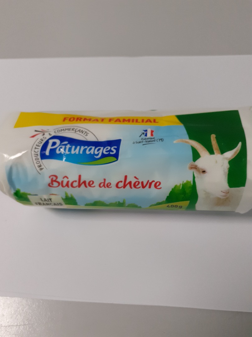 Bûche de chèvre Pâturage : photo du produit rappelé le 09/09/2022