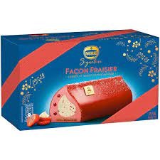 Buche façon fraisier 800ml Nestlé Signature : photo du produit rappelé le 03/08/2021