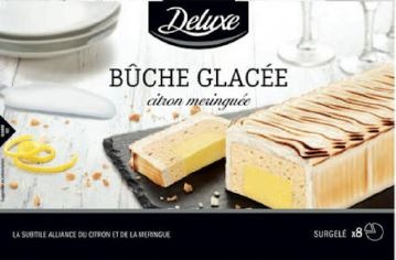 Bûche glacée Deluxe : photo du produit rappelé le 22/07/2021