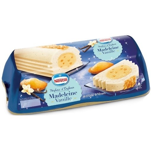Buche madeleine vanille buche ananas, mangue et citron buche parfum Nestlé : photo du produit rappelé le 14/01/2022