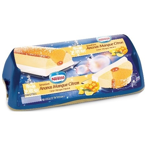 Buche madeleine vanille buche ananas, mangue et citron buche parfum Nestlé : photo 4 sur 5 du produit rappelé le 14/01/2022