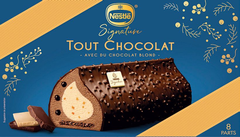 Buche tout chocolat 800ml Nestlé Signature : photo du produit rappelé le 03/08/2021