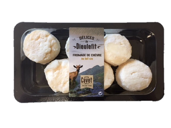 Buchette pur chevre / chevre chaud Cavet Picodons : photo 2 sur 2 du produit rappelé le 25/02/2025