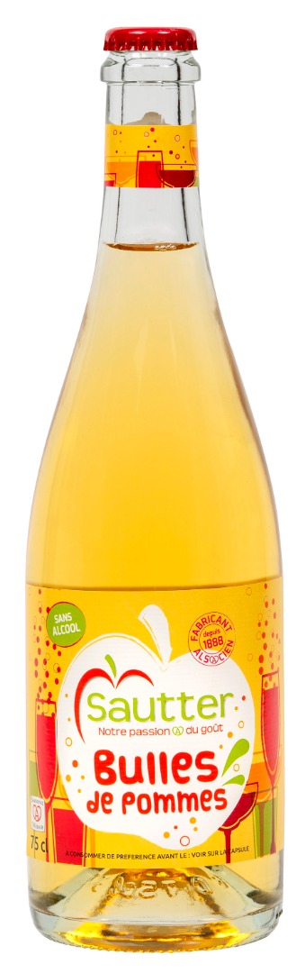 Bulles de pommes 75cl Sautter : photo du produit rappelé le 01/12/2021