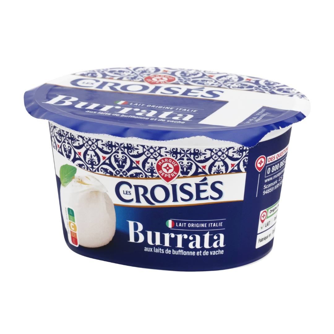 Burrata Les Croises : photo du produit rappelé le 19/07/2024