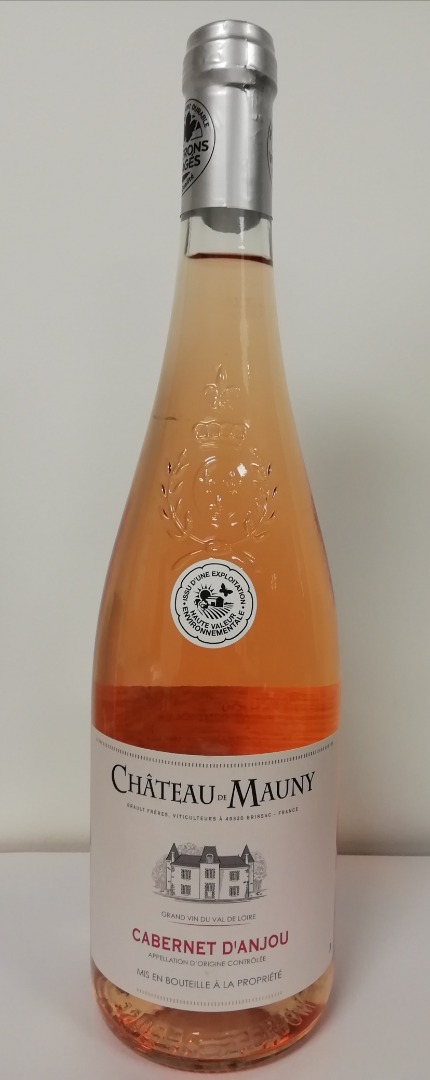 Cabernet d'anjou 2020 - appellation d'origine contrôlée Château de Mauny : photo du produit rappelé le 07/01/2022