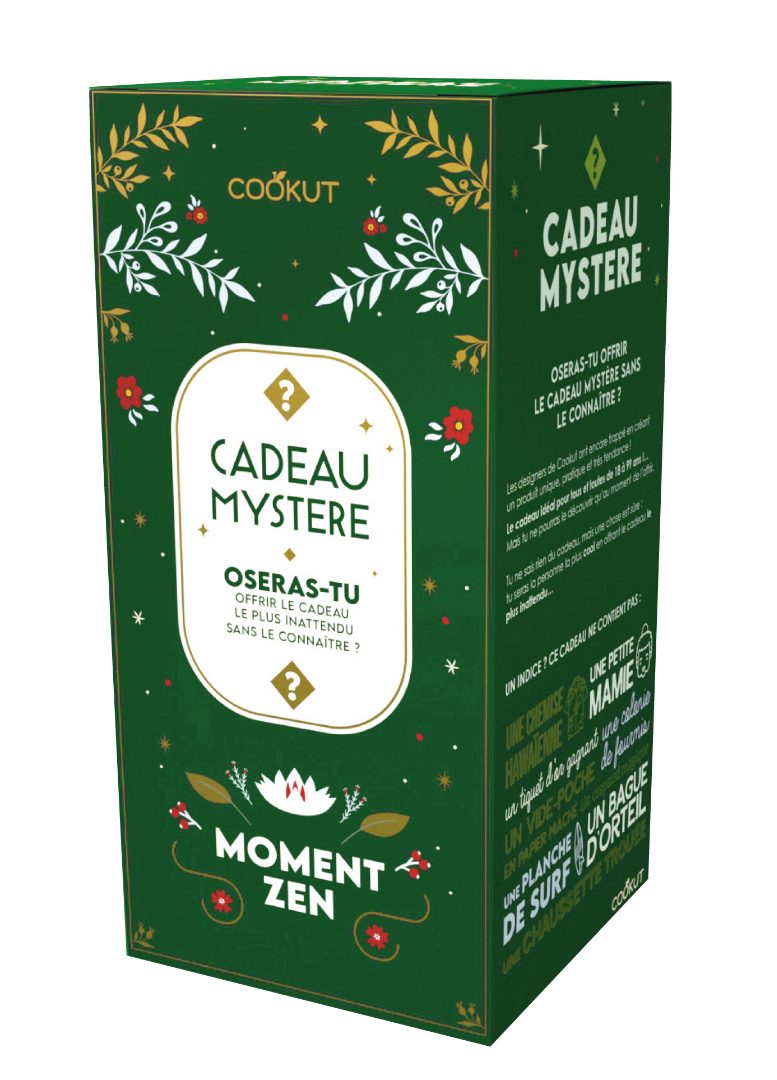 Cadeau mystère moment zen Cookut : photo du produit rappelé le 18/11/2024