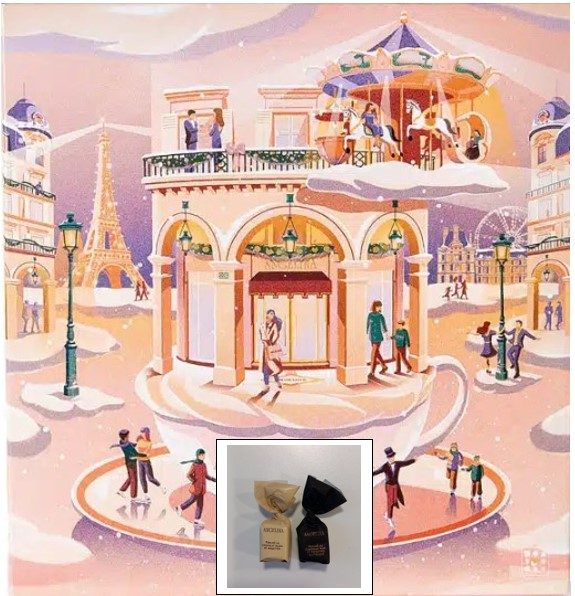 Calendrier de l'avent Angelina : photo du produit rappelé le 11/01/2024