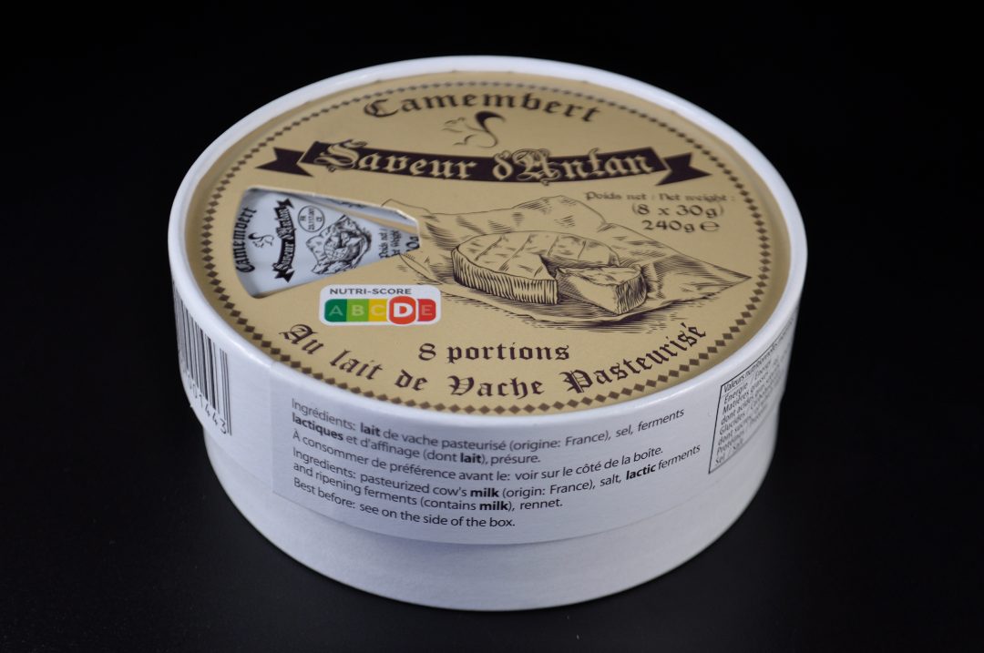 Camembert 8 portions Saveur d'Antan : photo du produit rappelé le 12/08/2025