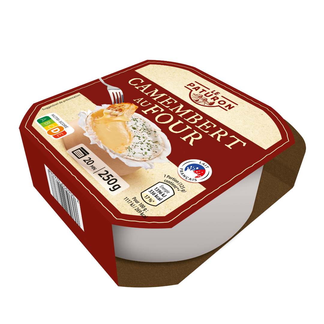 Camembert au four Le Paturon : photo du produit rappelé le 21/12/2022