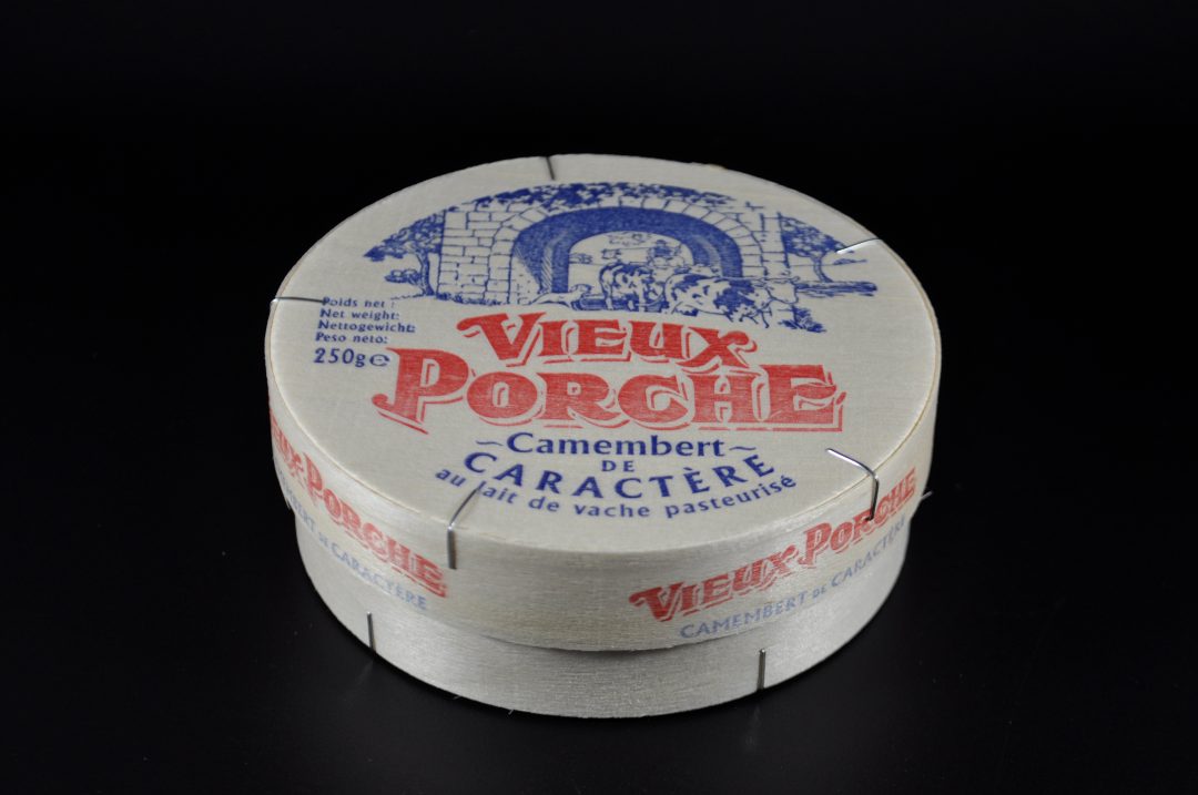 Camembert de caractere Vieux Porche : photo du produit rappelé le 12/08/2025