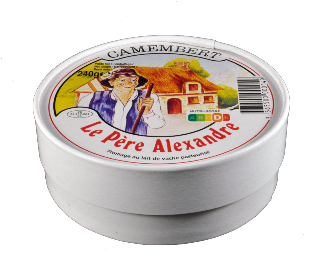 Camembert Le Pere Alexandre : photo du produit rappelé le 12/08/2025