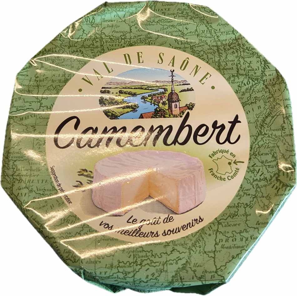 Camembert Val de Saone : photo du produit rappelé le 02/09/2026