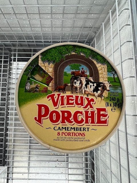 Camembert vieux porche 8x30g 240g Le Chaignet : photo du produit rappelé le 12/08/2025