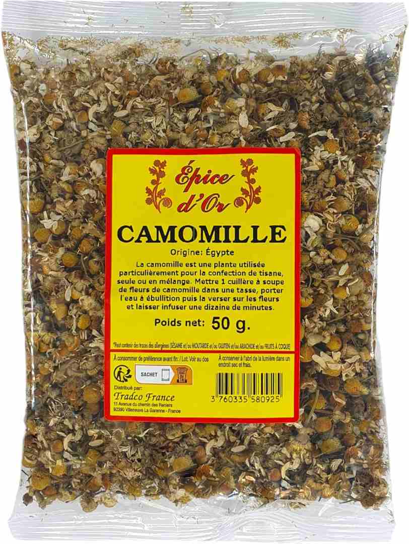 Camomille Epice d'Or : photo du produit rappelé le 04/05/2026